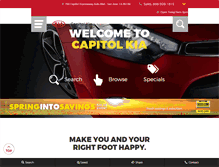 Tablet Screenshot of capitolkia.com